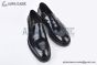 Prada Black Brushed Leather Loafer