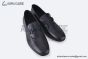 Hermes Slim Black H Buckle Black Smooth Leather Loafer