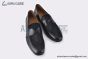Hermes Ancora Black Smooth / Suede Leather Loafer
