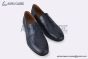 Hermes Ancora Blue Smooth Leather Loafer