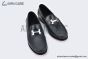 Hermes Karlo Dark Green Smooth Leather Loafer