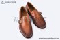 Hermes Igor Gradient Brown Smooth Leather Loafer