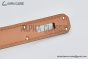 HERMES Lady Kelly 18 YG Buckle & White Epsom Leather Belt