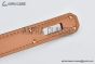 HERMES Lady Kelly 18 RG Buckle & Orange Epsom Leather Belt