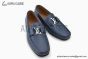 LV Modern Classic Major Loafer Gray Blue Grained Leather