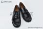 Ferragamo Gancini Black Patent Leather Loafer