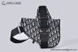 Dior Saddle Bag Beige & Black Oblique Jacquard