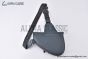 Dior Saddle Bag Deep Gray Gravity Leather with Deep Gray Grained Calfskin