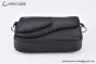 Dior Saddle Triple Pouch Black Gravity Leather with Black Grained Calfskin