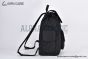 Dior Saddle Backpack with Sidepocket Black Oblique Jacquard with Black Grained Calfskin