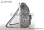 Dior Hit the Road Rucksack Gray Diamond Canvas with Smooth Calfskin