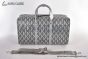 Dior Lingot 50 Bag Gray Diamond Canvas with Gray Smooth Calfskin