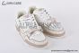 LV Trainer Sneaker Monogram Leather Beige $ White 1AHTUA