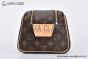 LV Toilet Dopp Kit Pouch Monogram Canvas Brown M44494