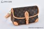 LV Diane Satchel Bag Monogram Canvas Brown M45985
