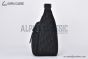Dior Medium Rider Soft Hobo Bag Black Oblique Jacquard Black Grained Calfskin