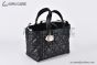 Dior Medium Toujours Bag Black Macrocannage Calfskin