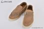 Loro Piana Summer Walk Loafer Suede Light Wood Smoke