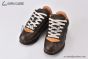 LV Buttersoft Sneaker Monogram Lambskin & Calf Leather Brown 1AIKVB