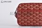 Goyard Cap-Vert PM Bag Canvas & Calfskin Red