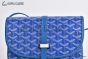 Goyard Belvedere PM Bag Canvas & Taurillon Leather Sky Blue