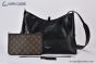 LV Carry All Travel Bag Calf Leather Black M15175