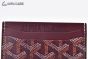 Goyard Saint-Sulpice Card Wallet Burgundy