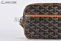 Goyard Cap-Vert PM Bag Canvas & Calfskin Black & Tan