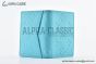 LV Pocket Organizer Wallet Turquoise Monogram Leather M11502