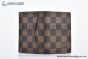 LV Pocket Organizer Wallet Brown Damier Ebene Canvas N63145