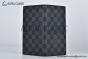 LV Brazza Wallet Gray Damier Graphite Canvas N62665