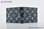 LV Multiple Wallet Ink Blue/White Monogram Leather M83379
