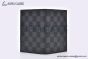 LV Passport Cover Black Damier Graphite Canvas N64411