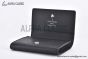 LV Envelope Carte De Visite Black Taiga Leather M64595