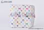 LV x TM Victorine Wallet White Murakami Monogram Canvas M14163