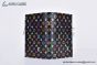 LV x TM Passport Cover Black Murakami Monogram Canvas M13414