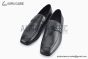 Hermes Giovanni Black Lambskin Leather Loafer