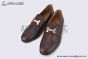 Hermes Paris Dark Brown Goat Leather Loafer