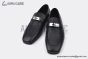 Hermes Karl Black Smooth Leather Loafer