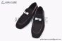 Hermes Karl Dark Brown Suede Leather Loafer