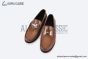 Hermes Karlo Brown Smooth Leather Loafer
