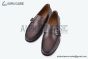 Hermes Igor Dark Brown Smooth Leather Loafer