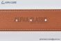 HERMES Constance Belt Buckle & Noir / Orange Reversible Togo & Box 135 Leather Belt