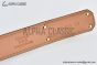 HERMES Lady Kelly 18 YG Buckle & Orange Epsom Leather Belt
