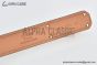 HERMES Lady Kelly 18 RG Buckle & White Epsom Leather Belt