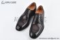 Ferragamo Smooth Brown Leather Derby