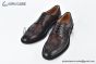 Prada Classic Brown Smooth Leather Brogue Oxford