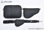 Dior Saddle Triple Pouch Black Gravity Leather with Black Grained Calfskin