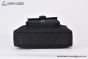 Dior Saddle Tote Bag Black Oblique Jacquard with Grained Calfskin