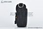 Dior Mini Saddle Messenger Bag with Flap Black Oblique Jacquard with Black Grained Calfskin